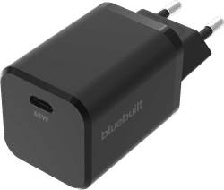 BlueBuilt Power Delivery Oplader met Usb C Poort 65W Zwart