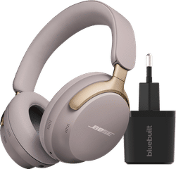 Bose QuietComfort Ultra Headphones Beige Limited Edition + Oplader