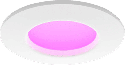 Philips Hue inbouwspot Slim - White and color - 90mm - wit