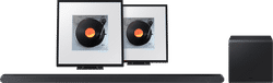 Samsung HW-S800D + Samsung Music Frame HW-LS60D (2-pack)