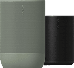 Sonos Move 2 Groen + Era 100 zwart