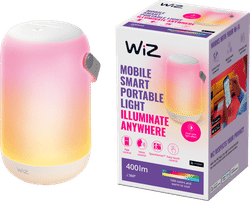 WiZ Draagbare tafellamp - Slimme LED-Verlichting - Gekleurd