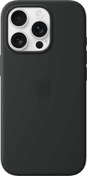 Apple iPhone 16 Pro Back Cover met MagSafe Zwart