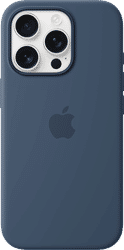 Apple iPhone 16 Pro Back Cover met MagSafe Denim