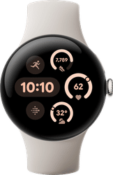 Google Pixel Watch 3 Zilver/Crème 41mm