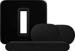 Sonos Ray Zwart + 2x Era 300 Zwart + Sub G3 Zwart