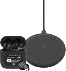 JBL Tour Pro 2 Zwart + draadloze oplader