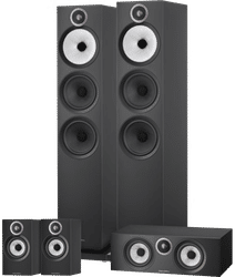 Bowers & Wilkins HTM6 S3 + 603 S3 (per paar) + 607 S3 (per paar) Zwart