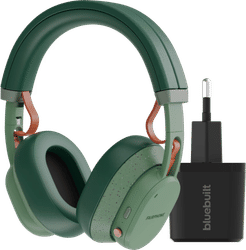 Fairbuds XL Groen + BlueBuilt Quick Charge Oplader met Usb A