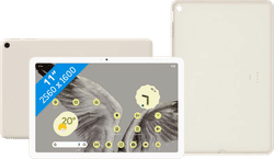 Google Pixel Tablet 11 inch 256GB Wifi Crème + Back Cover Crème