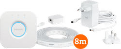 Philips Hue Lightstrip Plus White & Color 8m basisset + Bridge