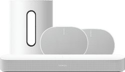 Sonos Beam Gen2 Wit + Era 300 + Sub Mini Wit