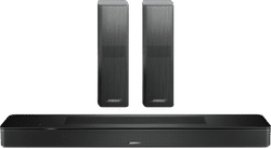 Bose Smart Soundbar 600 + Bose Surround Speakers 700 Zwart