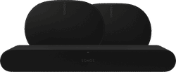 Sonos Ray Zwart + 2x Era 300 Zwart