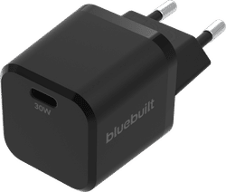 BlueBuilt Power Delivery Oplader met Usb C Poort 30W Zwart