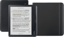 Kobo Libra Colour Zwart + Notebook Sleep Cover Zwart