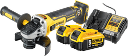DeWalt DCG405NT-XJ 5,0 Ah Accu (2x) Starterspakket