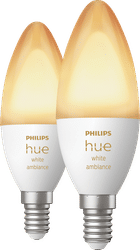 Philips Hue White Ambiance E14 Duo pack