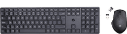 HP 450 Draadloos Toetsenbord Qwerty + HP 280 Silent Draadloze Muis