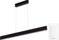 Philips Hue Ensis hanglamp White and Color Zwart + dimmer