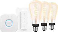 Philips Hue Filament White Ambiance Edison XL 3-Pack Startpakket