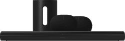 Sonos Arc Zwart+ 2x Era 300 Zwart+ Sub Mini Zwart