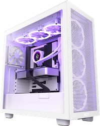 NZXT H7 Flow RGB - White - 2023 Model