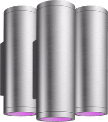 Philips Hue Appear muurlamp White & Color - RVS 3-Pack