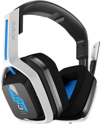 Astro A20 Draadloze Gaming Headset voor PS5, PS4, PC, Mac - Wit/Blauw