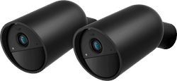 Philips Hue Secure beveiligingscamera met batterij Zwart 2-pack