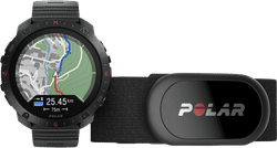 Polar Grit X 2 Pro Zwart + HR Hartslagmeter Borstband