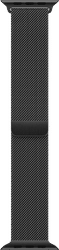 BlueBuilt Milanees Bandje Zwart voor Apple Watch 44/45/46 mm