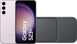 Samsung Galaxy S23 Plus 256GB Roze 5G + Duo Draadloze Oplader 15W