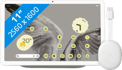 Google Pixel Tablet 128GB Wifi Crème + Chromecast 4K met Google TV