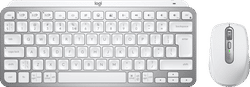 Logitech MX Keys Mini Draadloos Qwerty Grijs + Logitech MX Anywhere 3S Compact Grijs