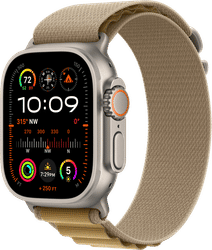 Apple Watch Ultra 2 4G 49mm Zilver Alpine Band Beige M