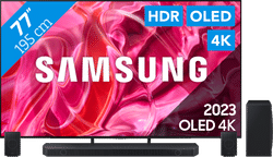 Samsung QD OLED 77S90C (2023) + Soundbar