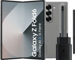 Samsung Galaxy Z Fold 6 512GB Zilver 5G + Accessoirepakket