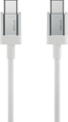 Nothing Usb C naar Usb C Kabel 1,8m Kunststof Wit
