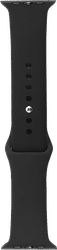 BlueBuilt Siliconen Bandje Zwart voor Apple Watch 40/41/42 mm