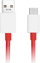 OnePlus Usb A naar Usb C 1m Kunststof Rood