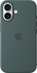 Apple iPhone 16 Back Cover met MagSafe Blauwgroen