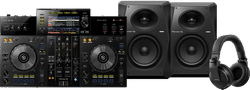 Pioneer DJ XDJ-RR + Pioneer DJ HDJ-X5 Zwart + Pioneer VM70 (per paar)