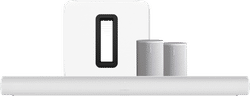 Sonos Arc Wit + 2x Era 100 Wit + Sub G3 Wit