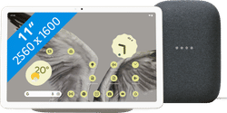 Google Pixel Tablet 128GB Wifi Crème + Nest Audio Charcoal