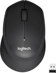 Logitech M330 Silent Draadloze Muis Zwart