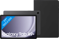 Samsung Galaxy Tab A9 Plus 11 inch 64GB Wifi en 5G Grijs + BlueBuilt Oplader