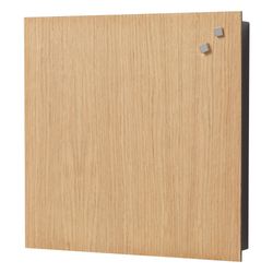 NAGA Nøgleskab med magnetisk låge i finér eg 30x30 cm