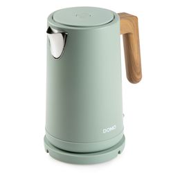 Domo DO9282WK vannkoker 1,7 L 2200 W med filter, matt grønn