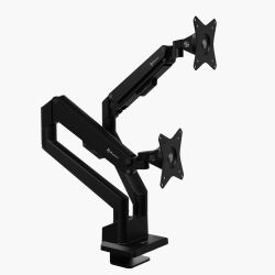 Arozzi Alzare Neo Duo - Gas Spring Monitor Arm - Black